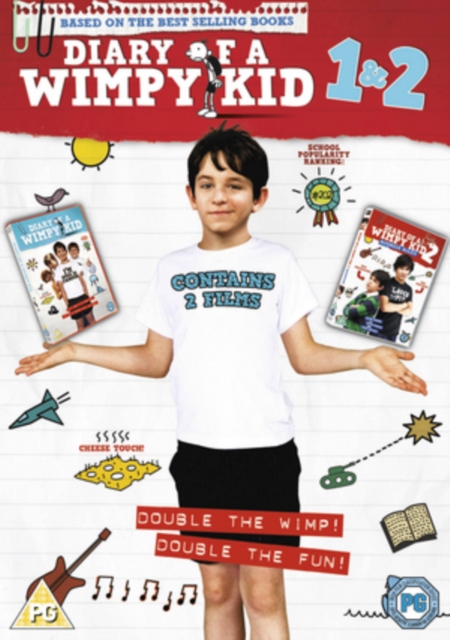 Diary of a Wimpy Kid 1 and 2 2011 DVD - Volume.ro