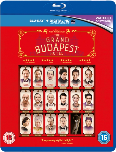 The Grand Budapest Hotel 2014 Blu-ray / with UltraViolet Copy - Volume.ro