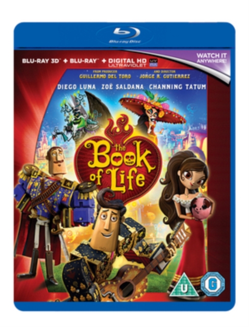The Book of Life 2014 Blu-ray / 3D Edition + UltraViolet Copy - Volume.ro