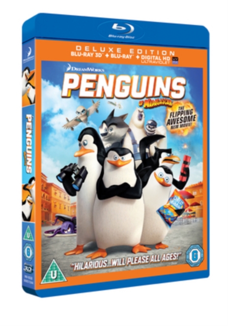 Penguins of Madagascar 2014 Blu-ray / 3D Edition + UltraViolet Copy - Volume.ro