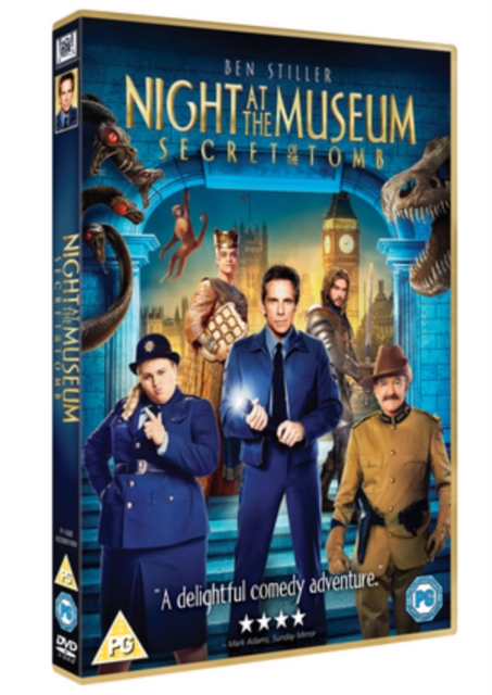 Night at the Museum 3 - Secret of the Tomb 2014 DVD - Volume.ro