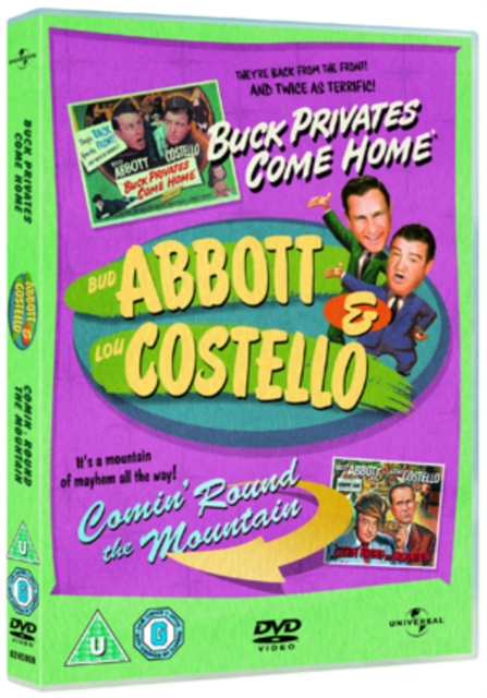 Abbott and Costello: Buck Privates/Comin' Round the Mountain 1946 DVD - Volume.ro