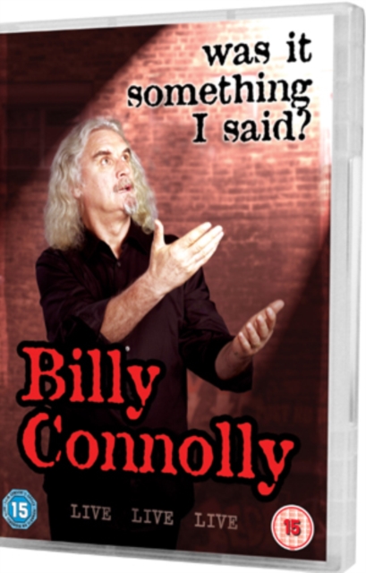 Billy Connolly: Live - Was It Something I Said? DVD - Volume.ro