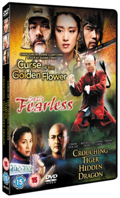 Curse of the Golden Flower/Fearless/Crouching Tiger, Hidden... 2006 DVD - Volume.ro