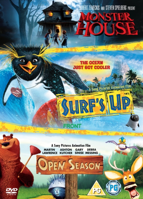 Surf's Up/Open Season/Monster House 2007 DVD / Limited Edition - Volume.ro