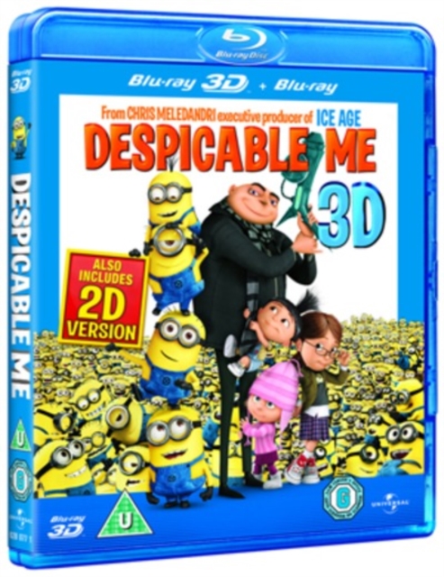 Despicable Me 2010 Blu-ray / 3D Edition with 2D Edition - Volume.ro