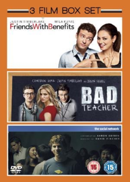 Friends With Benefits/Bad Teacher/The Social Network 2011 DVD / Box Set - Volume.ro