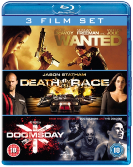 Wanted/Death Race/Doomsday 2008 Blu-ray / Box Set - Volume.ro