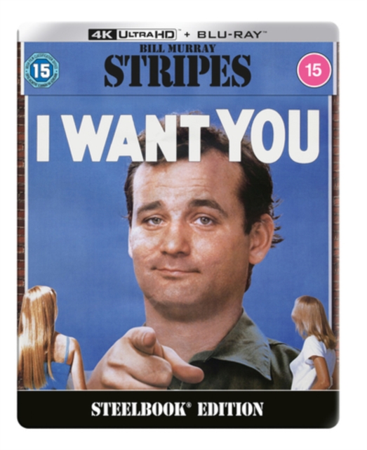 Stripes 1981 Blu-ray / 4K Ultra HD + Blu-ray (Steelbook) - Volume.ro