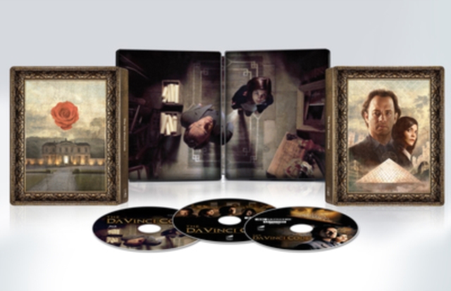 The Da Vinci Code 2006 Blu-ray / 4K Ultra HD + Blu-ray (Steelbook) - Volume.ro