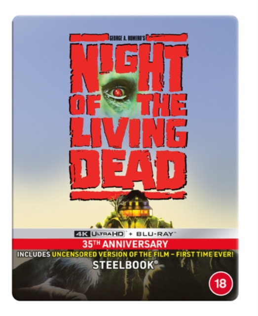 Night of the Living Dead 1990 Blu-ray / 4K Ultra HD + Blu-ray (35th Anniversary Steelbook) - Volume.ro