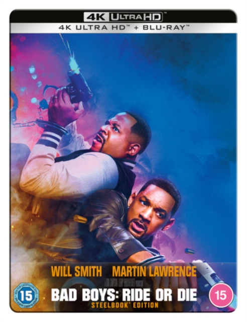 Bad Boys: Ride Or Die 2024 Blu-ray / 4K Ultra HD + Blu-ray (Steelbook) - Volume.ro