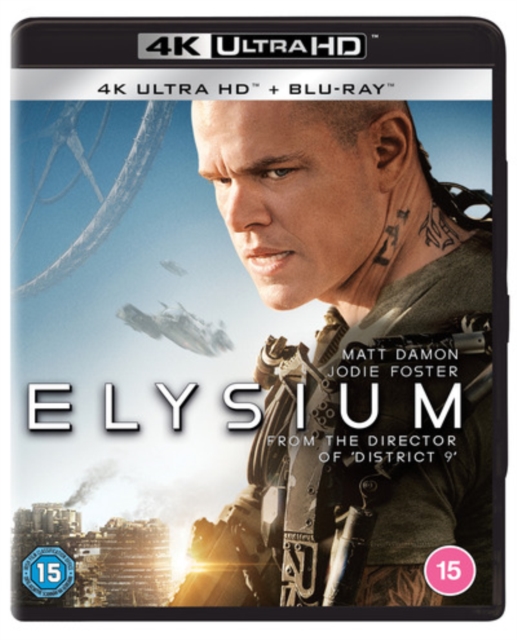 Elysium 2013 Blu-ray / 4K Ultra HD + Blu-ray - Volume.ro