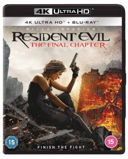 Resident Evil: The Final Chapter 2016 Blu-ray / 4K Ultra HD + Blu-ray - Volume.ro