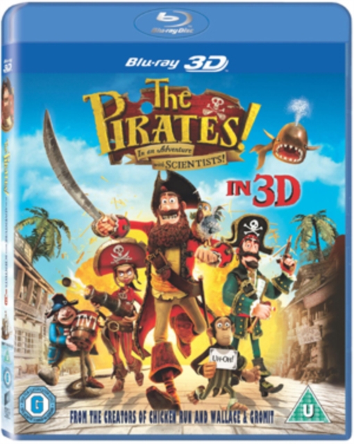 The Pirates! In an Adventure With Scientists 2012 Blu-ray / 3D Edition - Volume.ro