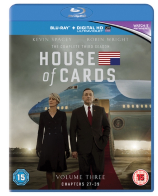 House of Cards: The Complete Third Season 2015 Blu-ray / with UltraViolet Copy (Red Tag) - Volume.ro
