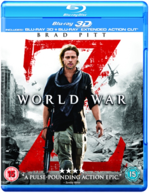 World War Z: Extended Action Cut 2013 Blu-ray / 3D Edition with 2D Edition - Volume.ro