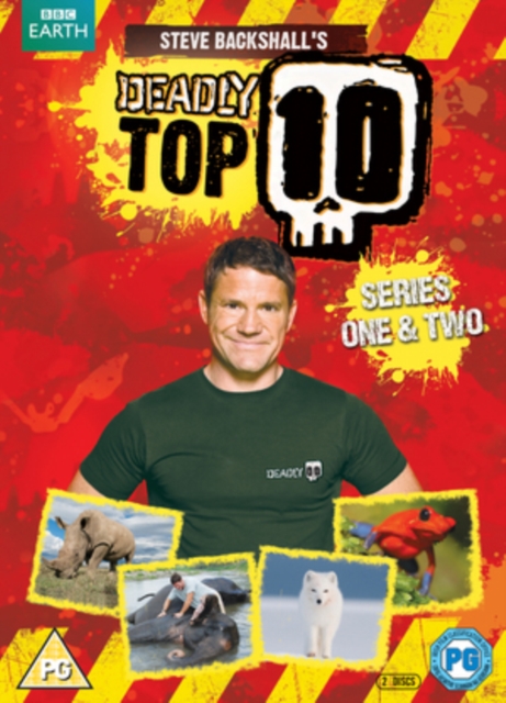 Steve Backshall's Deadly Top 10: Series 1 and 2 2013 DVD / Box Set - Volume.ro