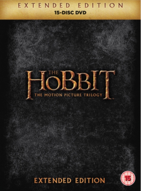 The Hobbit: Trilogy - Extended Editions 2014 DVD / Box Set - Volume.ro