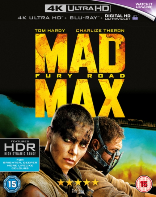 Mad Max: Fury Road 2015 Blu-ray / 4K Ultra HD + Blu-ray - Volume.ro