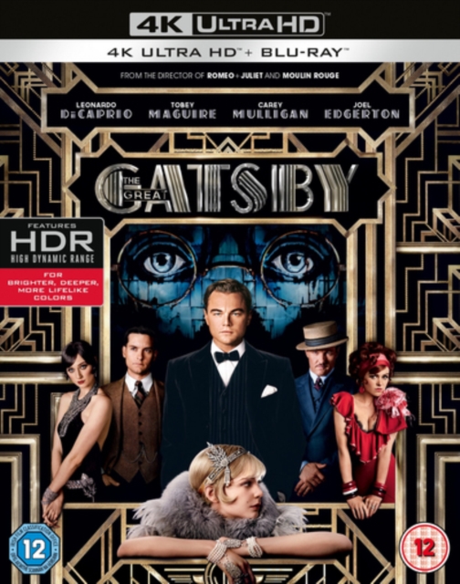 The Great Gatsby 2013 Blu-ray / 4K Ultra HD + Blu-ray - Volume.ro