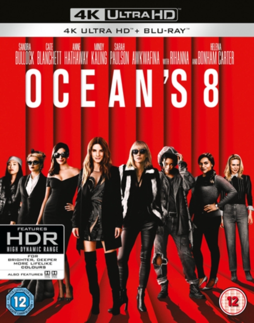 Ocean's 8 2018 Blu-ray / 4K Ultra HD + Blu-ray - Volume.ro