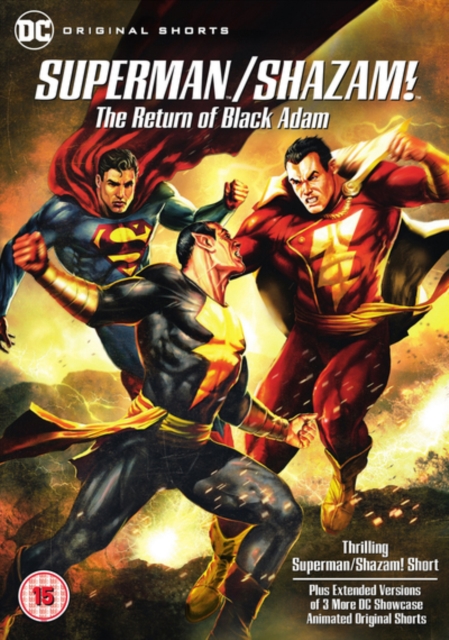 Superman/Shazam!: The Return of Black Adam 2010 DVD - Volume.ro