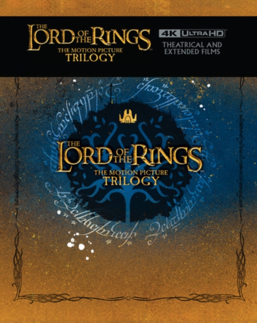 The Lord of the Rings Trilogy: Extended Editions 2003 Blu-ray / 4K Ultra HD + Blu-ray Steelbook (Box Set) - Volume.ro