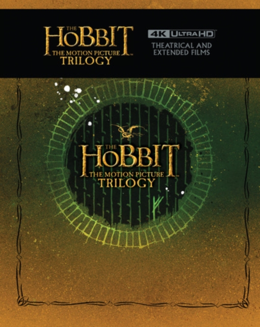 The Hobbit: Trilogy - Extended Editions 2014 Blu-ray / 4K Ultra HD (Steel Book) - Volume.ro