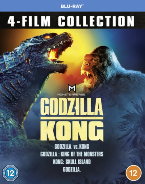 Godzilla and Kong: 4-film Collection 2021 Blu-ray / Box Set - Volume.ro