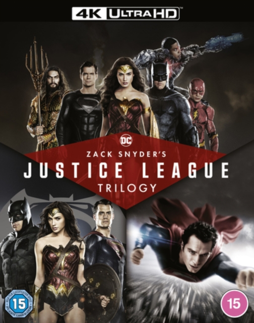 Zack Snyders Justice League Trilogy 4K Ultra HD - Volume.ro