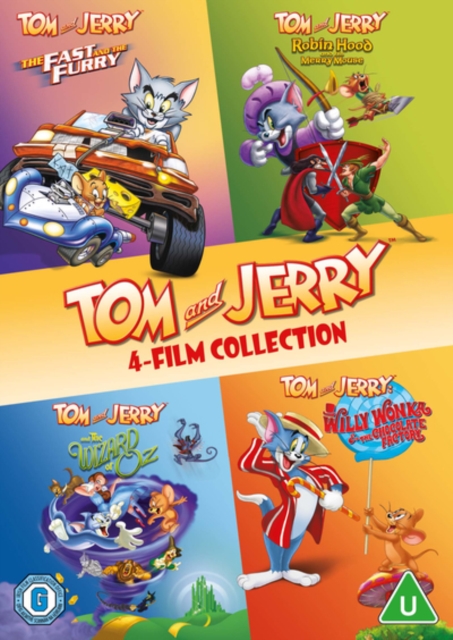 Tom and Jerry: 4-film Collection 2017 DVD / Box Set - Volume.ro