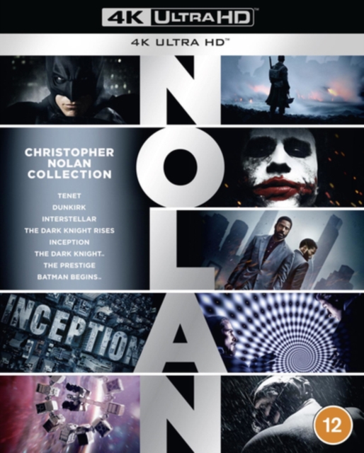 Christopher Nolan: Director's Collection 2020 Blu-ray / 4K Ultra HD (Box Set) - Volume.ro
