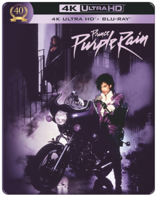 Purple Rain 1984 Blu-ray / 4K Ultra HD + Blu-ray (40th Anniversary Steelbook) - Volume.ro