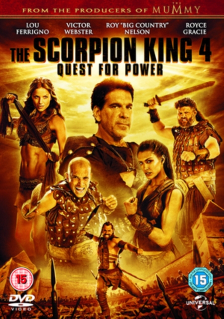 The Scorpion King 4 - Quest for Power 2015 DVD - Volume.ro
