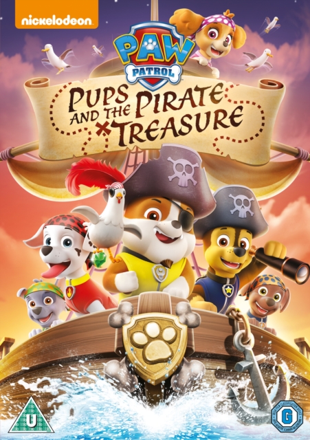 Paw Patrol: Pups and the Pirate Treasure  DVD - Volume.ro