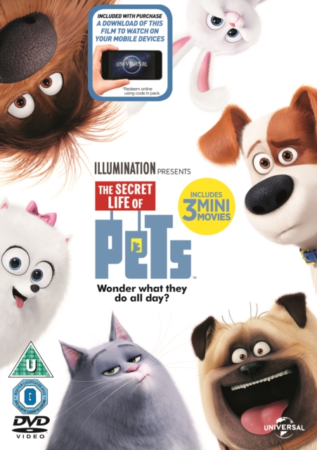 The Secret Life of Pets 2016 DVD / with Digital Download - Volume.ro