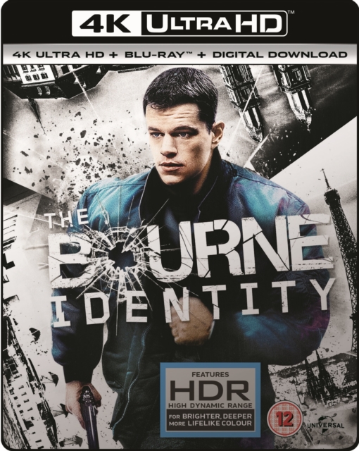 The Bourne Identity 2002 Blu-ray / 4K Ultra HD + Blu-ray - Volume.ro