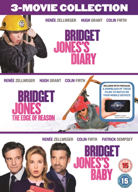 Bridget Jones's Diary/The Edge of Reason/Bridget Jones's Baby 2016 DVD / Box Set - Volume.ro