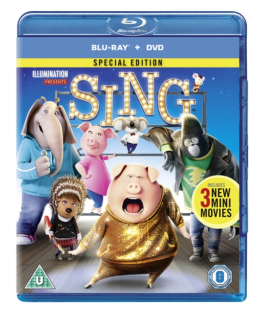 Sing 2016 Blu-ray / with DVD - Double Play - Volume.ro
