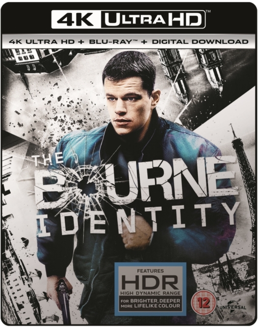The Bourne Identity 2002 Blu-ray / 4K Ultra HD + Blu-ray - Volume.ro