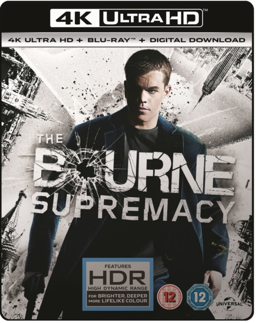 The Bourne Supremacy 2004 Blu-ray / 4K Ultra HD + Blu-ray (Red Tag) - Volume.ro