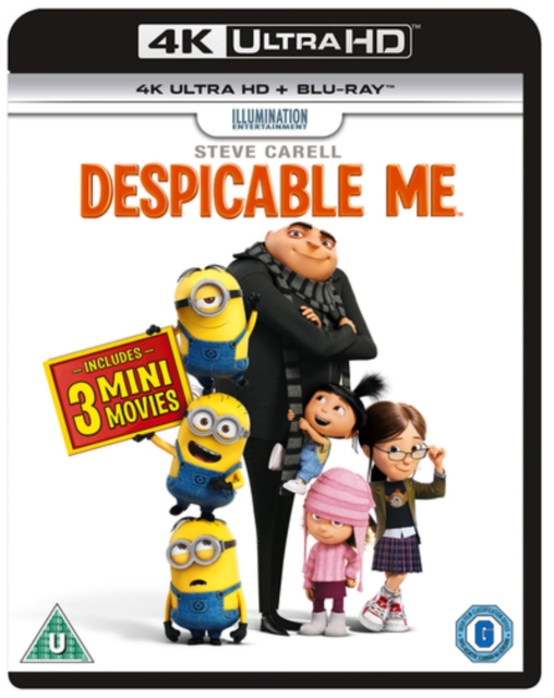 Despicable Me 2010 Blu-ray / 4K Ultra HD + Blu-ray - Volume.ro