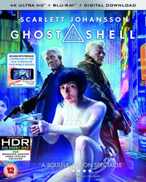 Ghost in the Shell 2017 Blu-ray / 4K Ultra HD + Blu-ray - Volume.ro