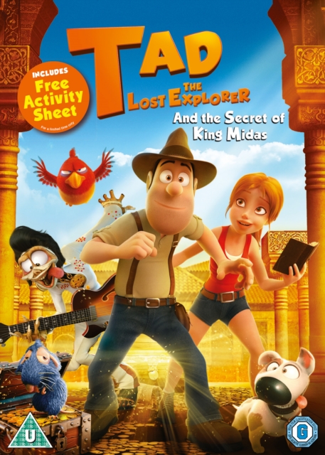 Tad the Lost Explorer and the Secret of King Midas 2017 DVD - Volume.ro