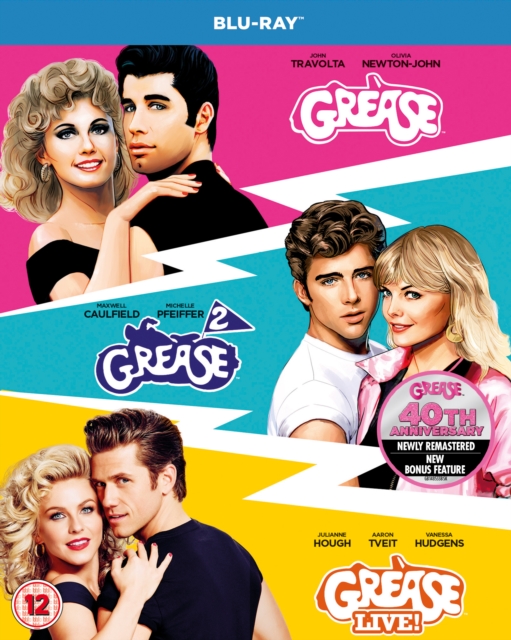Grease/Grease 2/Grease Live! 2016 Blu-ray / Box Set - Volume.ro