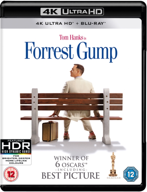 Forrest Gump 1994 Blu-ray / 4K Ultra HD + Blu-ray - Volume.ro