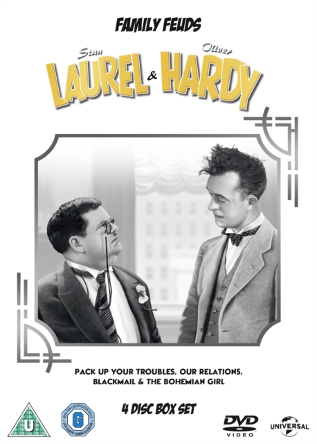Laurel and Hardy: Family Feuds 1936 DVD - Volume.ro