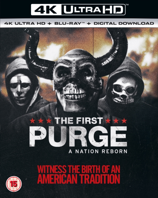 The First Purge 2018 Blu-ray / 4K Ultra HD + Blu-ray + Digital Download - Volume.ro