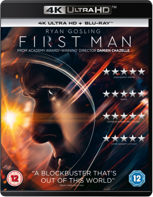 First Man 2018 Blu-ray / 4K Ultra HD + Blu-ray - Volume.ro